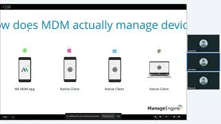 ManageEngine MDM Free Training  App Management and Device Security [upl. by Casilda]