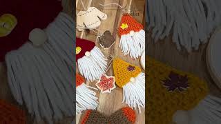 DECORATE FOR FALL  Fall Tree windingroadcrochet shorts [upl. by Ledah]