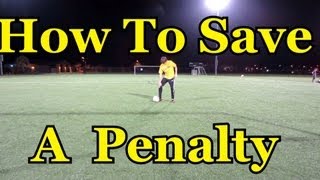 Goalkeeper Training How to Save a Penalty [upl. by Agamemnon]