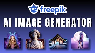 How To Make AI Images  Freepik Tutorial 2024 [upl. by Sharyl996]