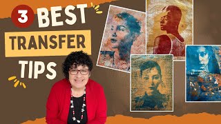 3 Best Tips For Gelli Printing Success Mastering Magazine Transfers [upl. by Ariamo]