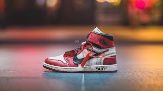 OffWhite x Nike Air Jordan 1 quotThe Tenquot Chicago Review amp OnFeet [upl. by Eelsel475]