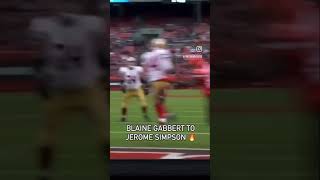 Random highlight of the dayBlaine Gabbert touchdown pass to Jerome Simpson [upl. by Minnaminnie]