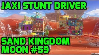 Super Mario Odyssey  Sand Kingdom Moon 59  Jaxi Stunt Driver [upl. by Macdougall]