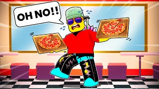 LOGGY BECAME PIZZA DELIVERY WALA IN ROBLOX [upl. by Ona776]