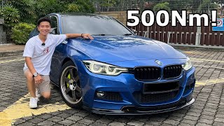 HERE’S WHY YOU SHOULD BUY A BMW F30 IN 2023 STAGE 2 TUNED 330i  ARMYTRIX EXHAUST [upl. by Nageek]