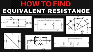 Equivalent Resistance of Simple to Complex Circuits  Resistors In Series and Parallel Combinations [upl. by Hcurob]