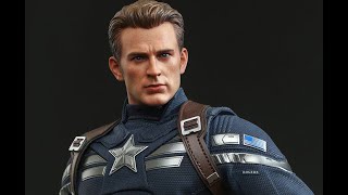 CAPTAIN AMERICA STEALTH SUIT Avengers ENDGAME Hot Toys [upl. by Torbart]