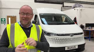 Maxus eDeliver 7  FIRST DRIVE and walkaround ev firstdrive [upl. by Pansie494]