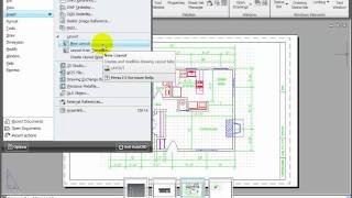 AutoCAD Tutorial  Working with Layouts  Part 1 [upl. by Sofie]