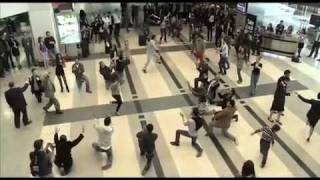 Beirut Duty Free Rocks Airport with Dabke Dance  Flash Mob  دبكة في مطار بيروت [upl. by Itirahc]