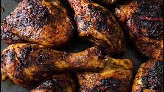 Jamaican Jerk Chicken Grilled Jerk ChickenAuthentic Jamaican Jerk ChickenHow to make Jerk Chicken [upl. by Aohk31]