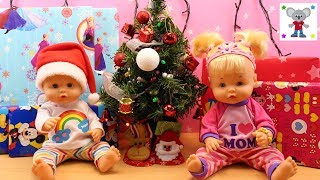 Bebés Nenuco HERMANITAS TRAVIESAS abren 🎁 REGALOS Sorpresa de NAVIDAD 🎅🏻de Papá Noel [upl. by Eveam]