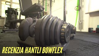 Bowflex recenzja hantli regulowanych 40 kg Jakie hantle kupić [upl. by Annua]