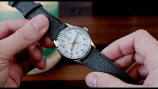 Farer Resolute Three Hands 36mm  WatchReviewBlogcom [upl. by Saibot]