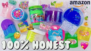 Amazon Slime Review 📦 DO NOT buy this slime 😤 100 Honest Ratings [upl. by Dambro]