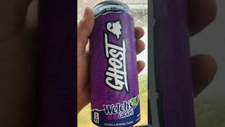 New WELCH’S GRAPE JUICE FLAVOR GHOST ENERGY 😳🍇 [upl. by Gabie]