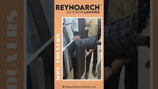 How to Install  ReynoArch WPC Exterior Louvers [upl. by Adiell]