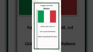 Die Flagge von Italien [upl. by Essyla749]