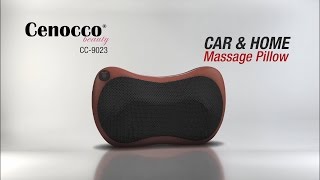 massage pillow CC9023 Cenocco [upl. by Heck796]