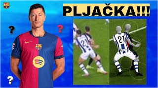 SKANDALOZNA VAR PLJAČKA BARCA NE SMIJE BITI PRVAK  Real Sociedad vs Barcelona 10 La Liga [upl. by Irehc]