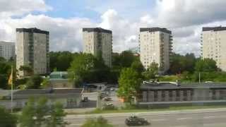 Stockholm  Tunnelbana Ride  Green Line Hagsätra Branch 2015 06 21 [upl. by Leiruh633]