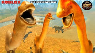 DINOSAUR WORLD MOBILE  MY AWESOME NEW GIANT GIRAFFOTITAN [upl. by Nahbois]