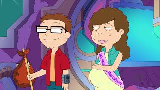 American Dad  Steve Gets Multiverse Lady Version of Snot Pregnant [upl. by Nygem]