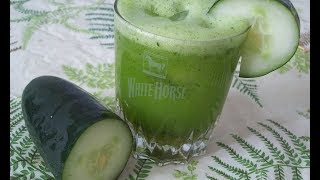 COMO FAZER O MELHOR SUCO DETOX DE PEPINO [upl. by Eidahs]