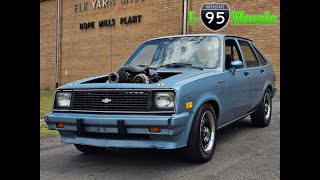 Everything you need to know about this LS Swapped 1987 Chevrolet Chevette at I95 Muscle [upl. by Atteoj538]