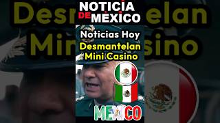 Ejercito Mexicano Desmantelan mini casino mexico sinaloa jalisco ejercitomexicano lpm culiacán [upl. by Zebaj804]