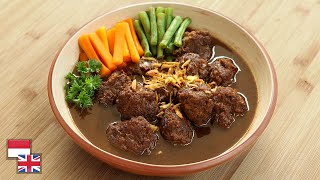 Favorit Keluarga Resep SEMUR BOLA DAGING MPASI Cocok [upl. by Aurel]