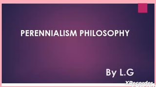 Perennialism philosophy of education Perennialism in education Special reference of perennialism [upl. by Prisca682]