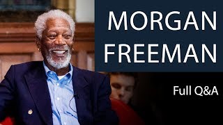 Morgan Freeman  Full QampA  Oxford Union [upl. by Klarrisa895]