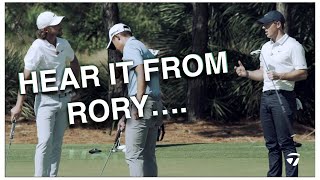 Rory McIlroy Talks Mallet Putters With Tommy Fleetwood amp Collin Morikawa  TrottieGolf [upl. by Waring]