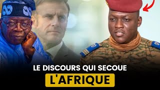 IBRAHIM TRAORÉ BRISE LE SILENCE  LE DISCOURS QUI SECOUE LAFRIQUE [upl. by Xyno]