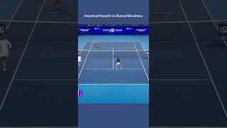 2024 Tokyo Open Doubles QF AoyamaHozumi vs BucsaNiculescu 63 36 104 wta sports highlights [upl. by Neelsaj]