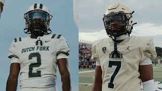 HEAVYWEIGHTS COLLIDE  Dutch Fork vs Spartanburg  Defending champs come to town [upl. by Aoht]