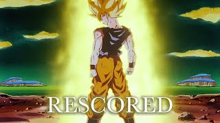 Dragon Ball Z  Goku Transforms Into SSJ RESCORED  By Gladius [upl. by Julia422]