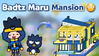 Badtz Maru Family Moves to Toca Boca😱 Full tour in the Modern Mansion Cute toca boca house ideas [upl. by Junji]