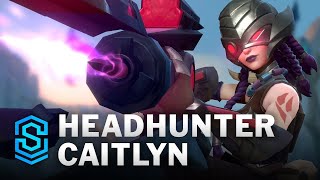 Headhunter Caitlyn  Ranked Gameplay [upl. by Euqenimod877]