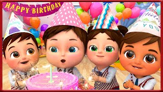 Cumpleaños Feliz  Bebé Tiburón 🦈  ¡BINGO  Johny Johny Si mama  Banana Cartoon Español HD [upl. by Allianora]