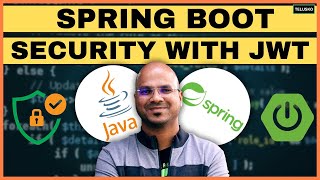 Spring Boot and Spring Security with JWT [upl. by Ahtiekal684]