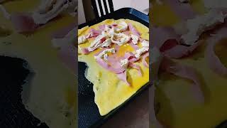 omelet suscribete receta cocinando huevo habanero viral [upl. by Aisan836]