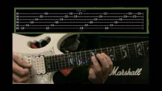 THE ECHO SONG 12  Guitar Lesson  Paul Gilbert [upl. by Angi]