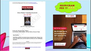 IELTS MAKKAR JANUARYAPRIL 2024 CUE CARDS FIRST VERSION [upl. by Leidag]