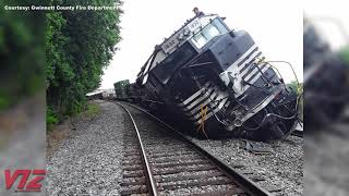 Train DERAILS Near Railway Museum [upl. by Yirinec]