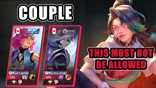 Showcasing The New Ixia Skin  Ruining A Couple  Mobile Legends [upl. by Anoiek]