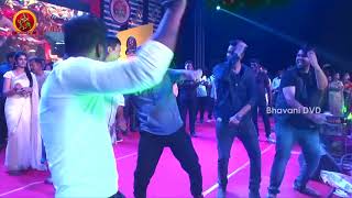 Nithiin Dance On Pedda Puli Song  Rahul Sipligunj Pedda Puli Song Live Performance [upl. by Annayt]