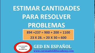 Estimar cantidades para resolver problemas [upl. by Rokach]